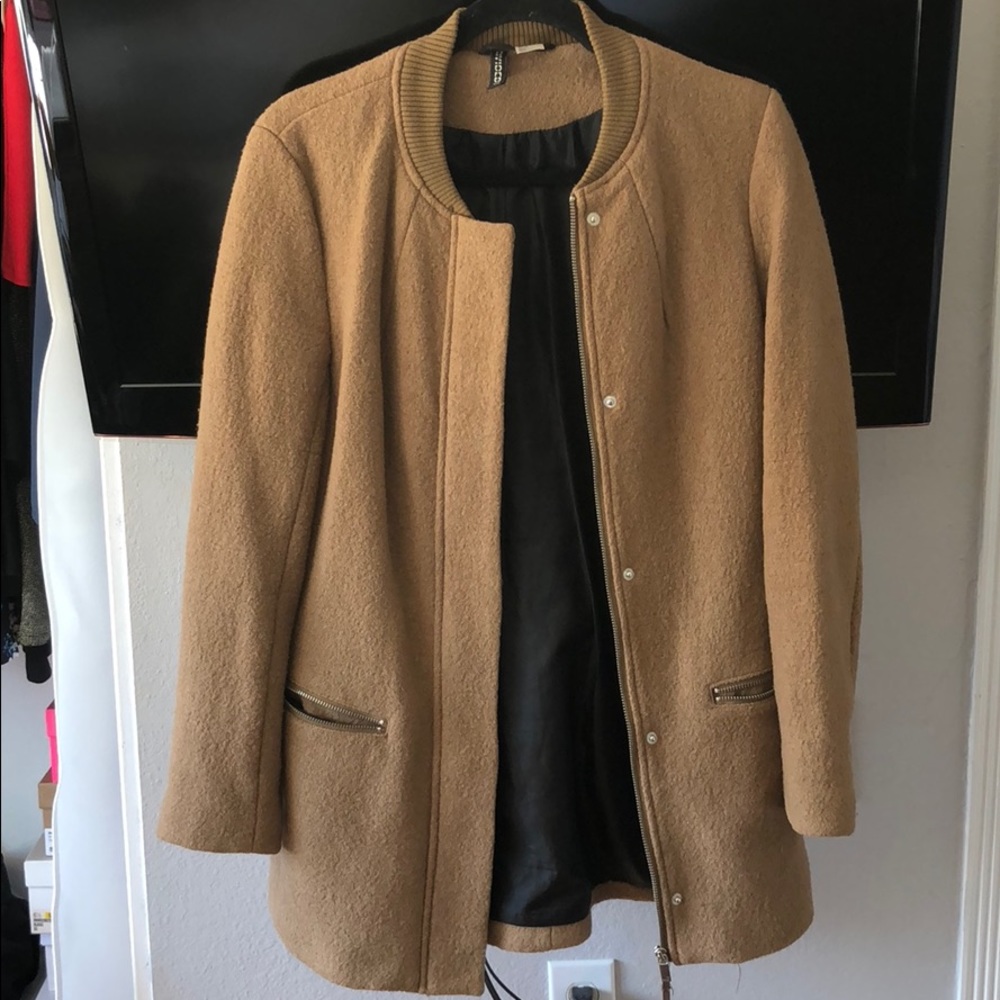 H&M brown trench coat